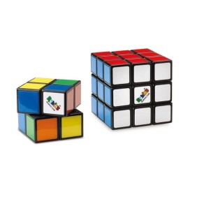 Coffret Rubik's Cube Duo 3x3 + 2x2 - RUBIK'S - Jeu casse-tete pour enfants et adultes