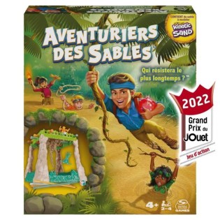 Spin Master - Aventuriers des Sables - Jeu de Société - 2 a 4 joueurs - Des 4 ans