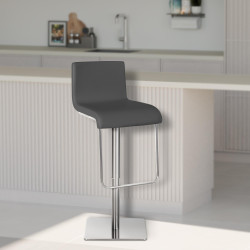 Tabouret de bar Limon E gris