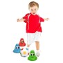 Set de Foot pré-scolaire - STAMP - Balle et 3 cônes - Mixte - A partir de 2 ans