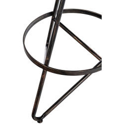 Tabouret de bar Karla bronze