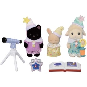 SYLVANIAN FAMILIES 5750 - Le trio des bébés pyjama party