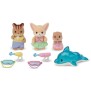 SYLVANIAN FAMILIES 5749 - Le trio des bébés a la piscine