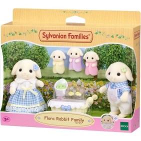 SYLVANIAN FAMILIES 5735 - La famille Lapin Bélier