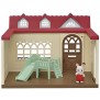 Maison miniature - SYLVANIAN FAMILIES - La Maison Framboise - Pour bébé - Marron - Rouge, marron et beige