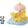 Figurines miniatures - SYLVANIAN FAMILIES - Le carrousel étoilé avec bébé panda