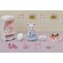 Figurines miniatures - SYLVANIAN FAMILIES - 5540 - La valisette de mode et grande soeur souris marshmallow