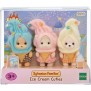 Le trio de bébés en costumes de cremes glacées - SYLVANIAN FAMILIES - 5593