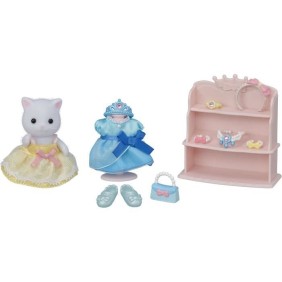 Figurine La fille chat persan princesse - SYLVANIAN FAMILIES - 5537