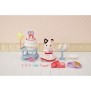 Figurines miniatures - SYLVANIAN FAMILIES - 5646 - La fille Chat bicolore et son goûter d'anniversaire