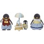 Poupée - SYLVANIAN FAMILIES - La famille Pingouin - Blanc - Multicolore - Modele 5694