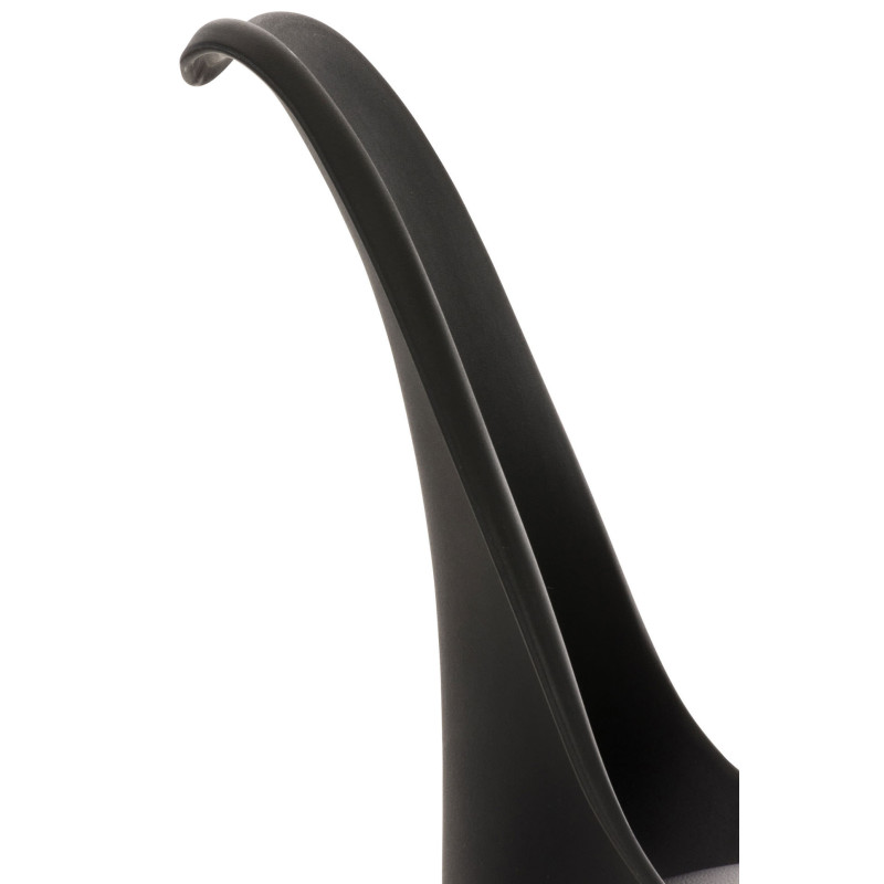 Ensemble de 4 chaises Linares en noir