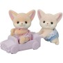 Poupée - SYLVANIAN FAMILIES - Les jumeaux Fennec - Modele 5697 - Multicolore - Articulés