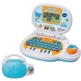 Ordinateur Éducatif Enfant VTECH P'tit Genius Ourson Bleu - Multicolore - Mixte - 24 mois - 2 ans