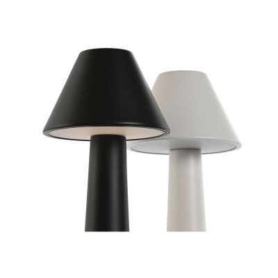 Lampe de bureau Home ESPRIT Blanc Noir 9 x 9 x 24 cm (2 Unités)