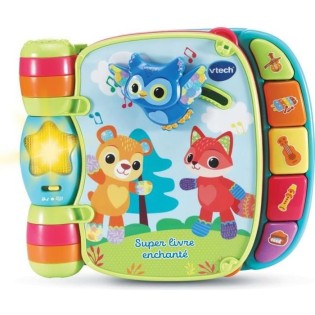 VTECH BABY - Super Livre Enchanté des Baby Loulous - Bleu