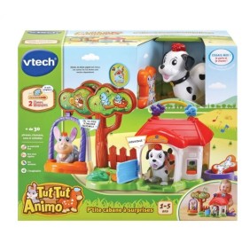 Cabane a surprises Tut Tut Animo - VTECH - P'tite cabane a surprises - Zinzin le chien coquin