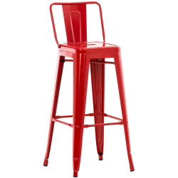Tabouret de bar Mason rouge
