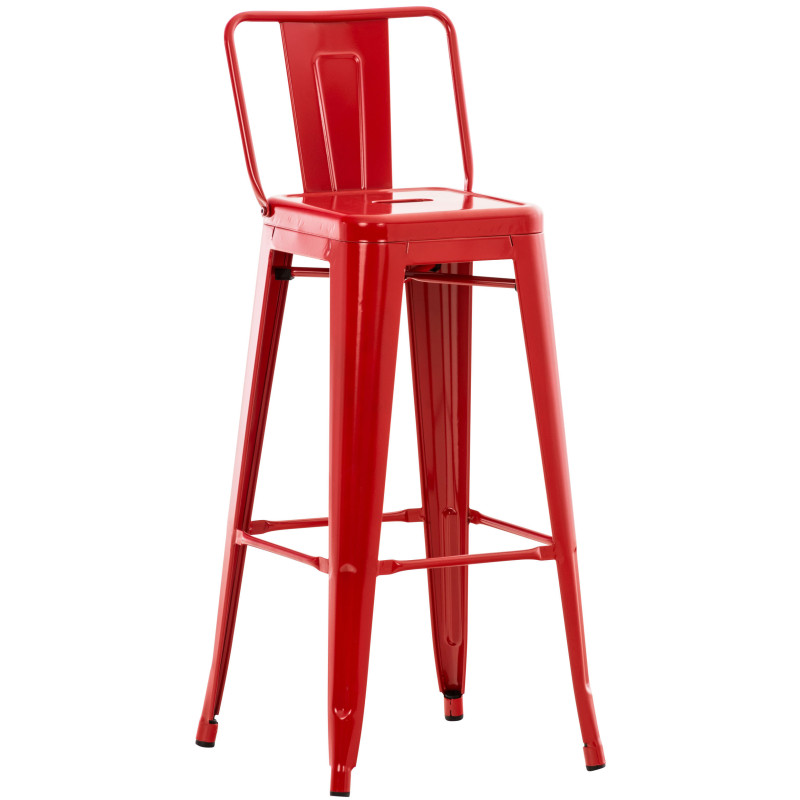 Tabouret de bar Mason rouge