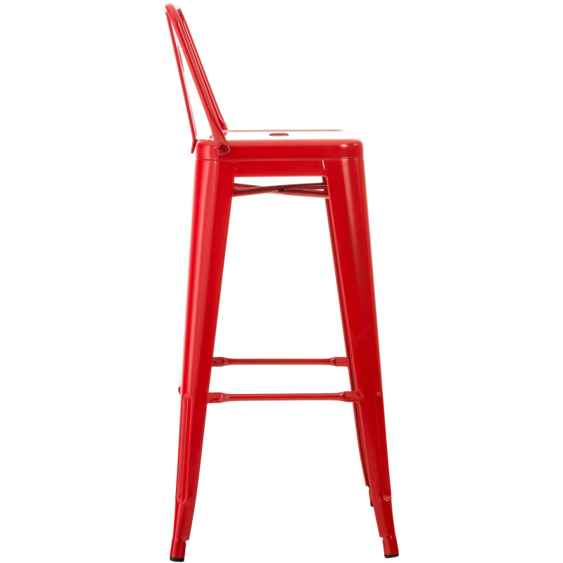 Tabouret de bar Mason rouge