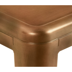 Lot de 2 tabourets de bar Joshua doré