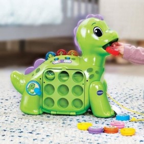 Jouet éducatif - VTECH BABY - Mon dino apprenti glouton - Couleurs, chiffres et aliments