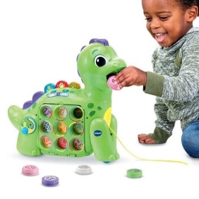 Jouet éducatif - VTECH BABY - Mon dino apprenti glouton - Couleurs, chiffres et aliments