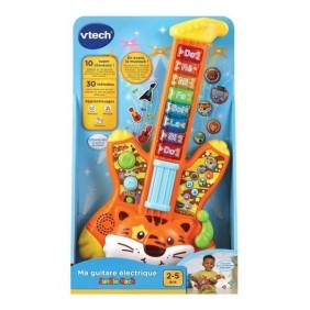 VTECH BABY - Jungle Rock - Guitare Electrique Tigre - Jouet Musical Enfant