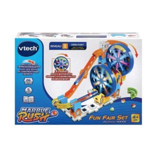 Circuit a Billes - VTECH - Marble Rush - Roues Motorisées - Bleu - Enfant - Mixte - Multicolore