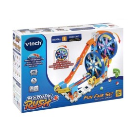 Circuit a Billes - VTECH - Marble Rush - Roues Motorisées - Bleu - Enfant - Mixte - Multicolore