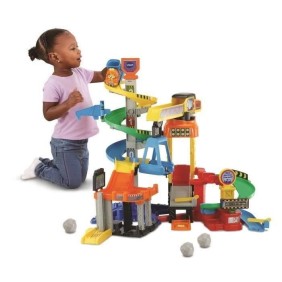 VTECH TUT TUT BOLIDES - Maxi chantier interactif - Grue rotative - 1 a 5 ans