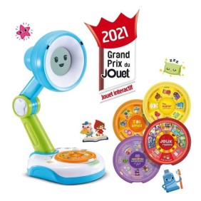 VTECH - Funny Sunny, Mon Compagnon Interactif Bleu - Jouet éducatif pour enfants de 3 a 8 ans