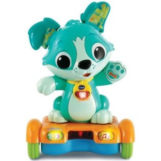 VTECH BABY - Titou, Mon Toutou Hoverboard - Chien Malicieux a 3 Roues - Piles Fournies - 12 a 36 mois