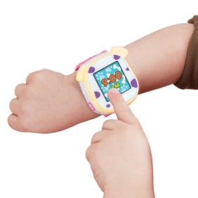 Montre Interactive Kidiwatch - VTECH - Rose - Pour Enfant a partir de 3 ans - Avec Animal Virtuel