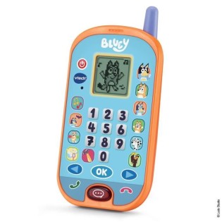 Jouet interactif - VTECH - Le Smartphone Interactif de Bluey - Multicolore - Batterie - Jouet éducatif