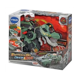 VTECH - Switch & Go Dinos Lanceur - Tyram, Super T-Rex Lance Flammes