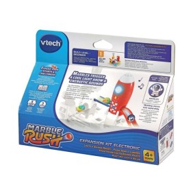 Circuit a Billes Marble Rush - VTECH - Expansion Kit Electronic - Fusée Sons et Lumieres