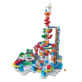 Circuit de billes VTECH MARBLE RUSH - SUPER SKY TOWER SET XL300E - 143 pieces - Pour enfants de 4 ans et plus