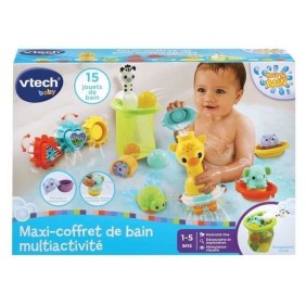 Coffret de bain multi-activité VTECH MAXI - Girafe mécanique - Pour enfants de 5 mois a 5 ans