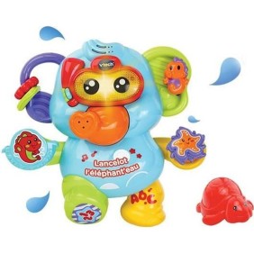 Jouet de Bain VTECH BABY - Lancelot l'Éléphant'eau - Aspergeur d'eau - 12 mois et plus