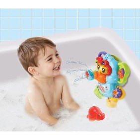 Jouet de Bain VTECH BABY - Lancelot l'Éléphant'eau - Aspergeur d'eau - 12 mois et plus