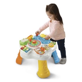 Table d'activités bilingue VTECH - Ma Table D'Activités Bilingue - Multicolore - 100% bilingue - 9 mois et plus