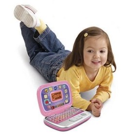 Ordinateur Interactif Enfant - VTECH - Ordi Genius Kid - Rose - 20 activités - Personnalisable