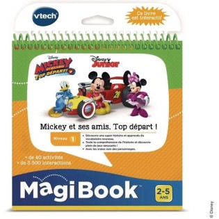 Livre Interactif Magibook - Mickey et ses Amis - VTECH - Niveau 1 - 32 pages illustrées