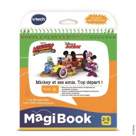 Livre Interactif Magibook - Mickey et ses Amis - VTECH - Niveau 1 - 32 pages illustrées