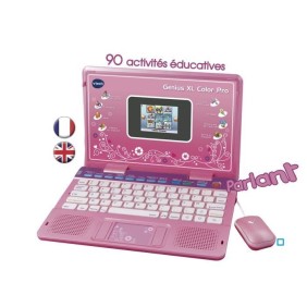 Ordinateur bilingue VTECH Genius XL Color Pro Rose - 6-11 ans