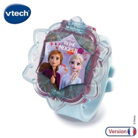 Montre-Jeu Interactive VTECH La Reine des Neiges 2 d'Elsa - Pour Enfant de 3 a 7 ans - Garantie 2 ans