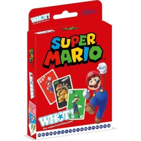 Whot! Super Mario - Jeu de cartes - WINNING MOVES - Jeu de cartes aux couleurs de Super Mario pour toute la famille.