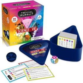 Trivial Pursuit Voyage Science & Vie - Jeu de société - WINNING MOVES - Trivial Pursuit avec 600 questions sur la Science & Vie.