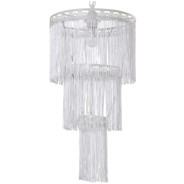 Suspension Alexandra House Living Blanc Métal 40 W 30 x 56 x 30 cm